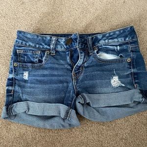 American eagle jean/denim shorts